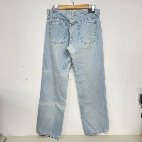 Vintage Levi’s Silvertab Vintage Light Wash Relaxed Straight Leg Jeans 11 Blue - Picture 5 of 11